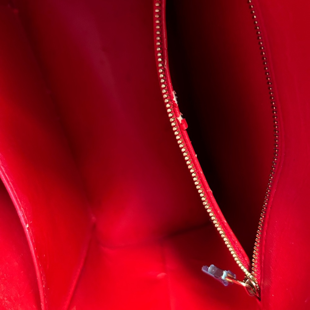 RED LV Vernis purse houston & LV Elise epi wallet Firm on price - Picture 8 of 14